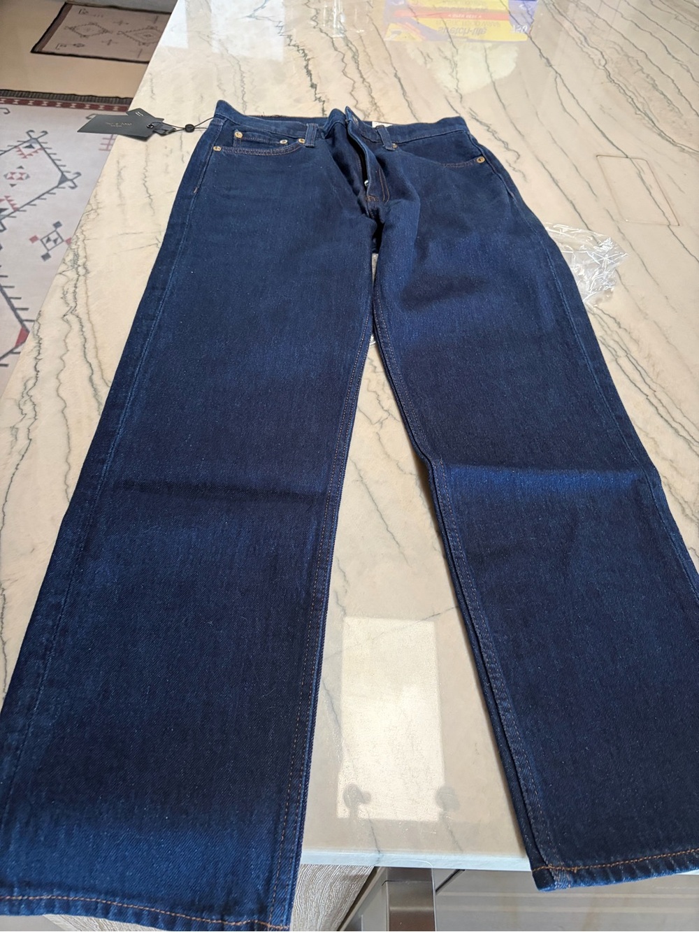rag & bone Harlow mid rise straight leg